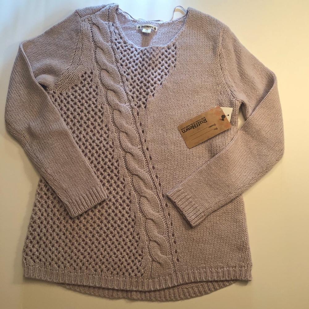 Ruff Hewn Light Purple Winter Sweater